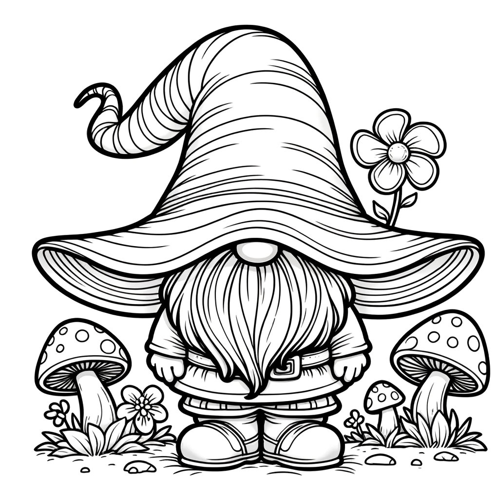 10 Gnome Coloring Pages Enchanted Gnome Coloring Page Fantasy Gnome 10 Gnome Coloring Pages Enchanted Gnome Coloring Page Fantasy Gnome