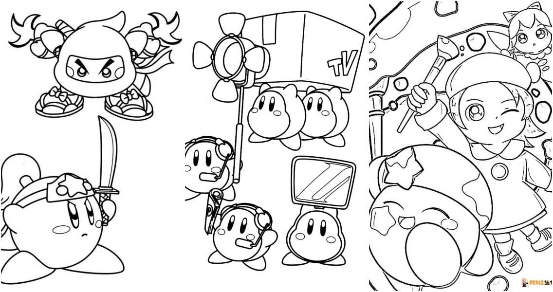 10 Kirby Coloring Pages Printable For Adults 10 Kirby Coloring Pages Printable For Adults