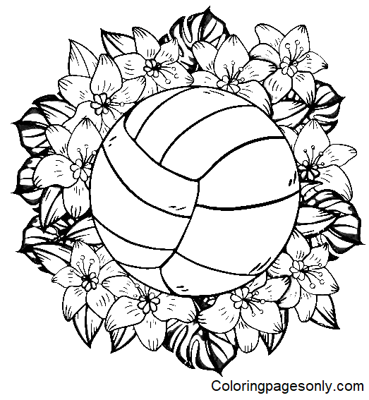 10 Volleyball Printable Coloring Pages KoloringPages 10 Volleyball Printable Coloring Pages KoloringPages