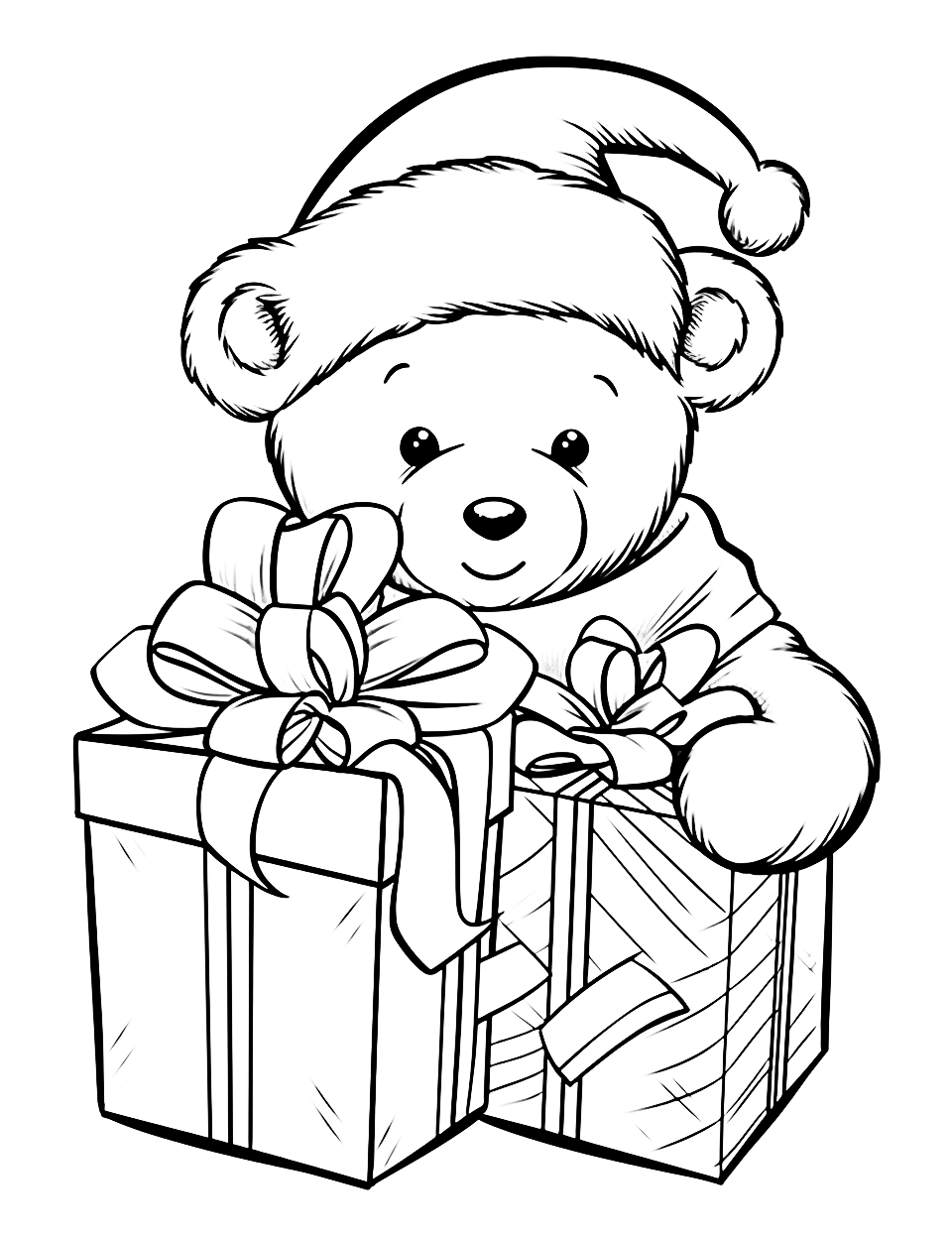 100 Christmas Coloring Pages Free Printable Sheets Printable
