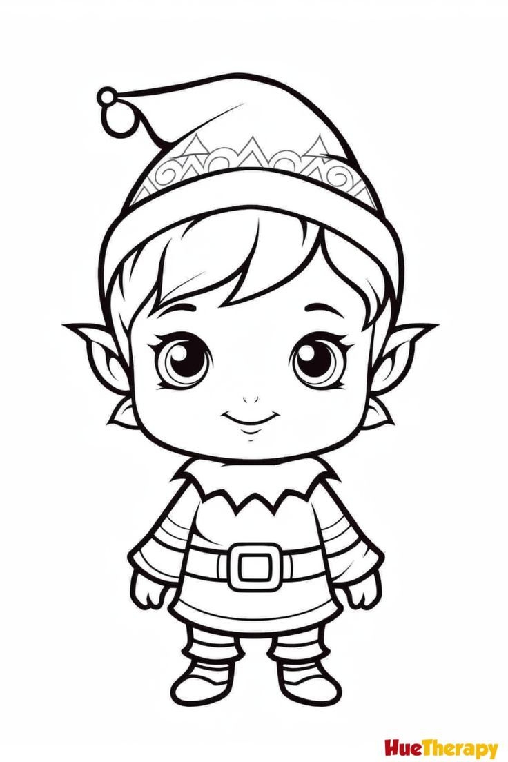 11 Free Printable Christmas Elf Coloring Pages Elf Drawings Outline 11 Free Printable Christmas Elf Coloring Pages Elf Drawings Outline