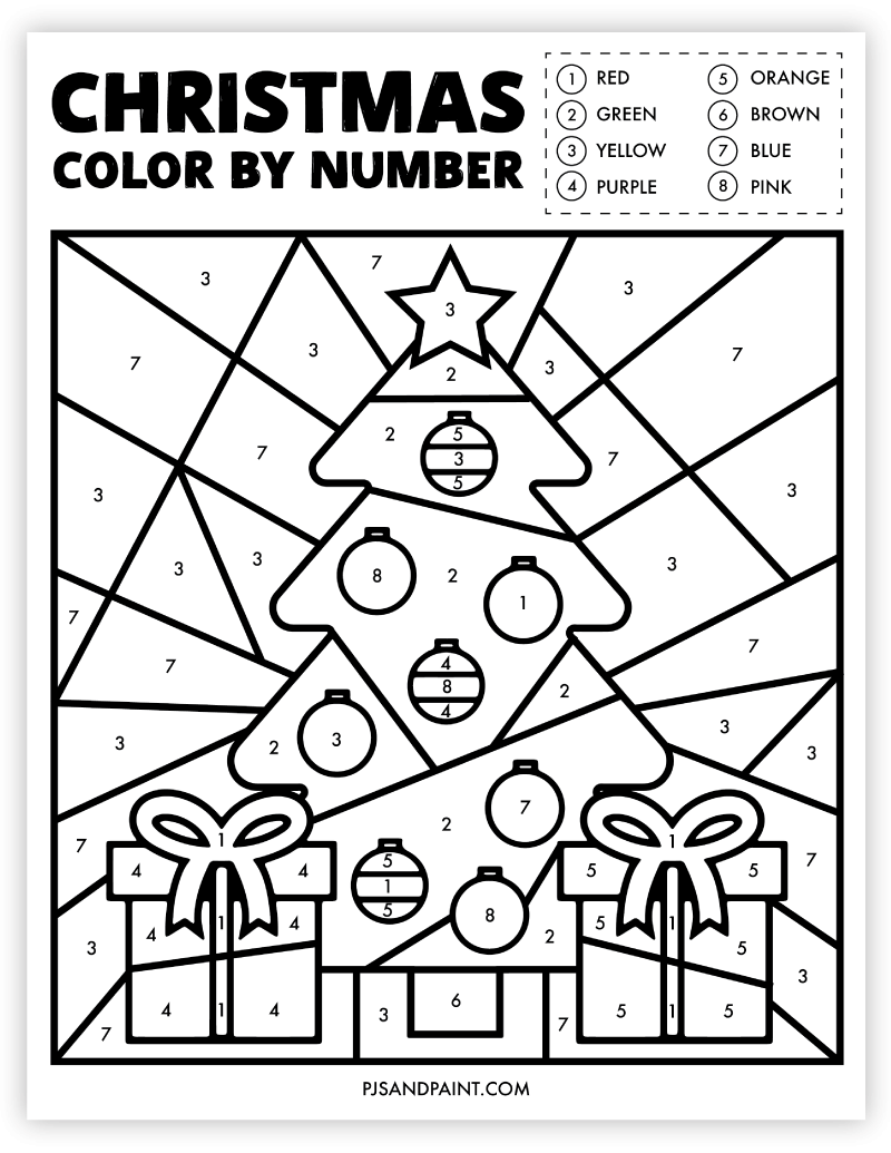 11 Free Printable Color By Number Worksheets Pjs And Paint 11 Free Printable Color By Number Worksheets Pjs And Paint