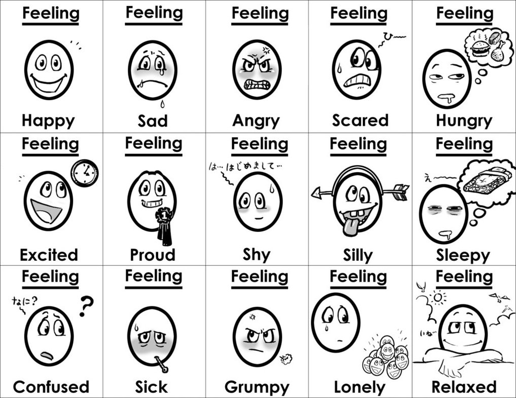 12 Full Size Printable Worksheets Feelings Free PDF At Worksheeto