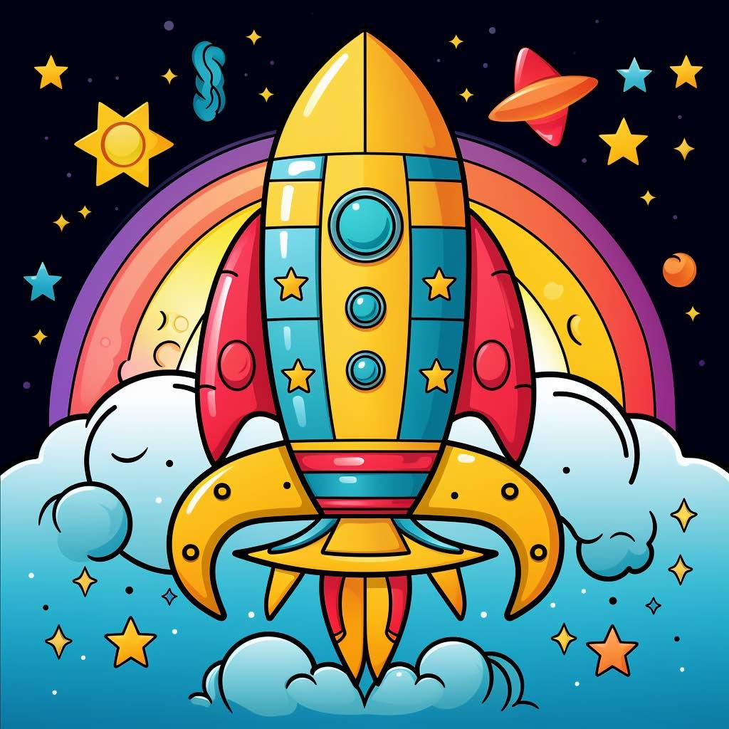 12 Space Coloring Pages The Little Astronaut S Cosmic Adventure Ai