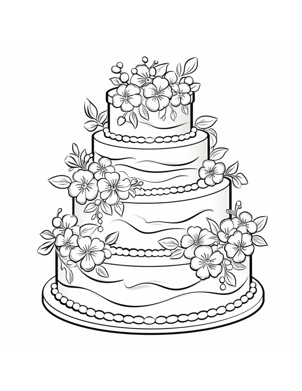 14 Free Printable Cake Coloring Pages For Kids And Adults Skip To My Lou 14 Free Printable Cake Coloring Pages For Kids And Adults Skip To My Lou