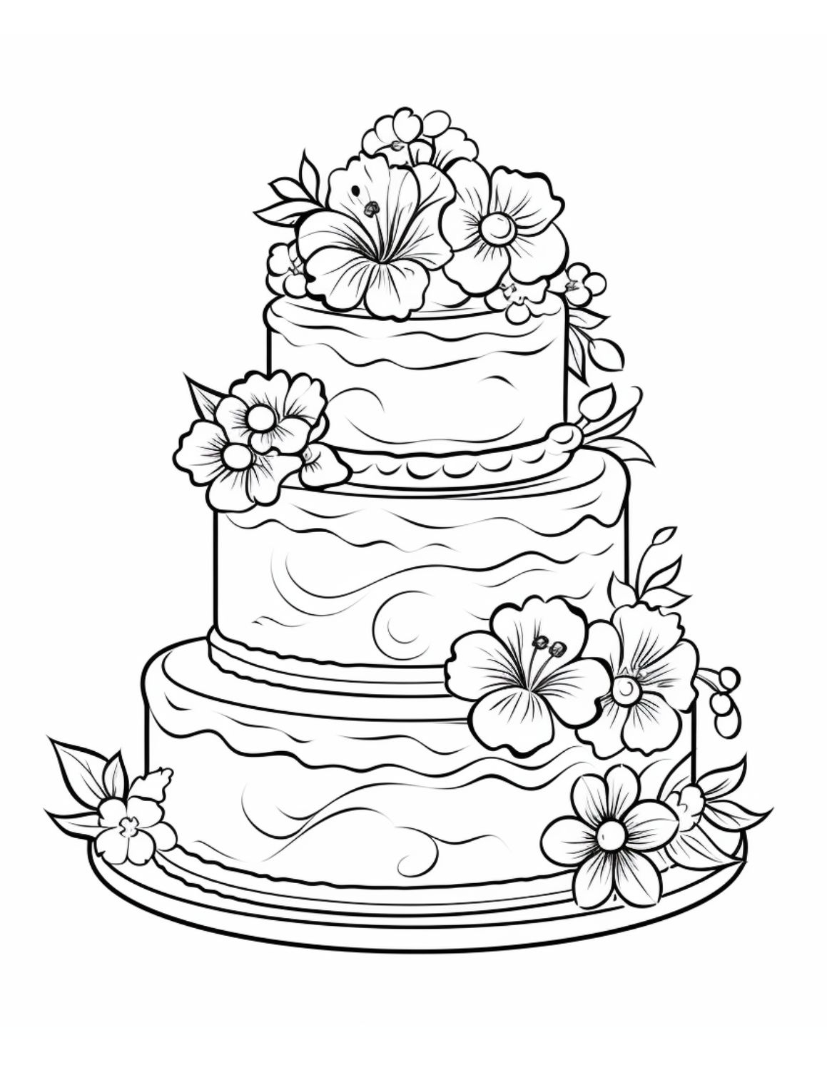 14 Free Printable Cake Coloring Pages For Kids And Adults Skip To My Lou 14 Free Printable Cake Coloring Pages For Kids And Adults Skip To My Lou
