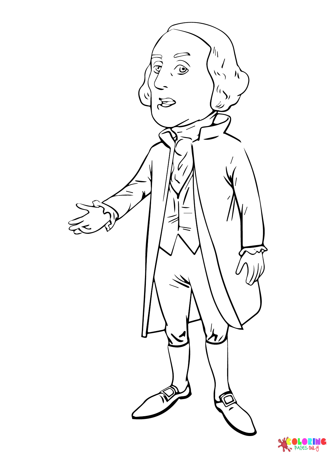 Free Printable George Washington Coloring Pages Free Printable George Washington Coloring Pages