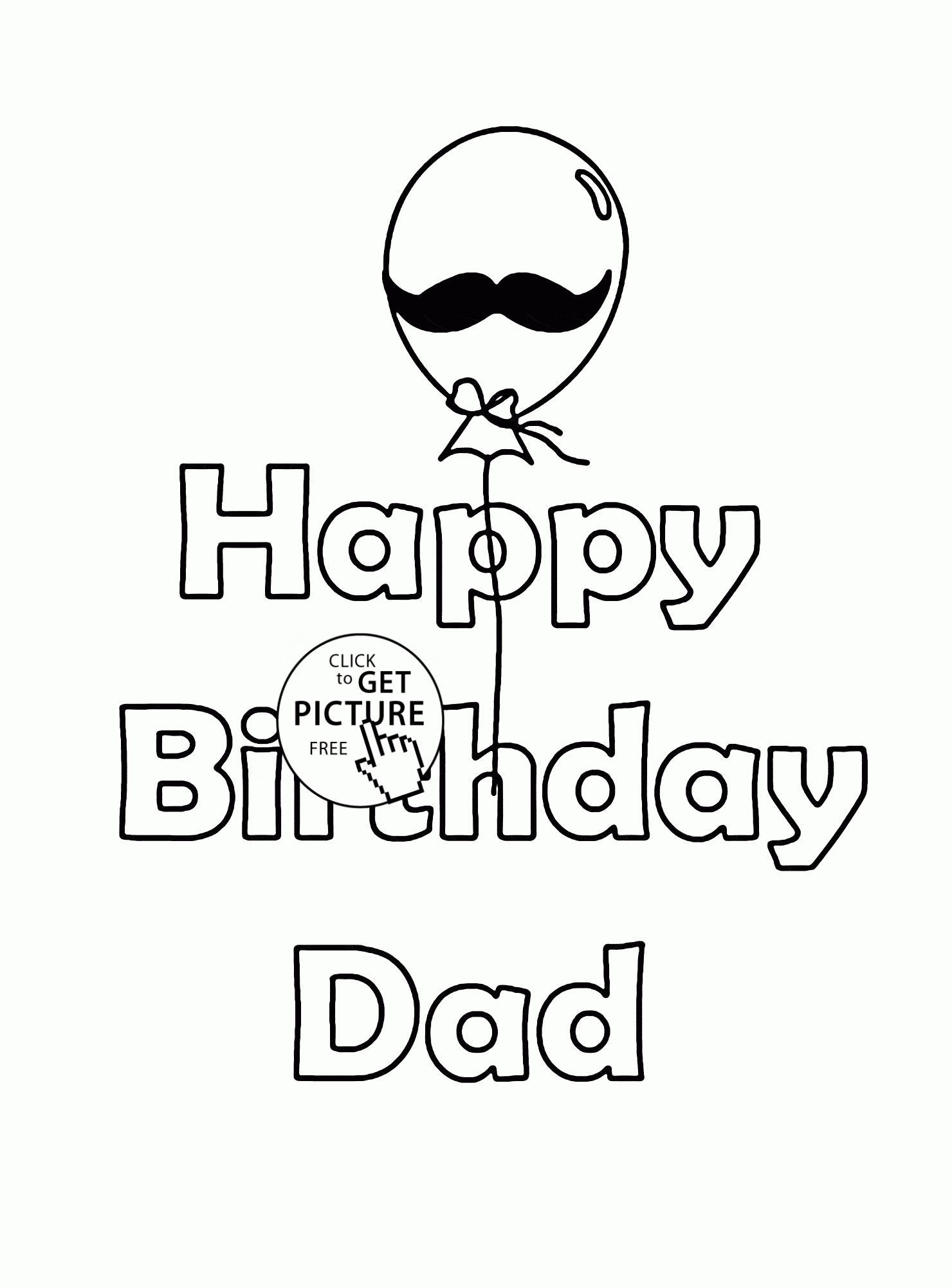 Happy Birthday Papa Coloring Pages Printable Happy Birthday Papa Coloring Pages Printable