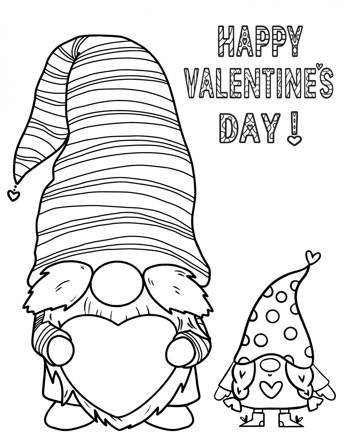 Valentine Day Printable Coloring Pages Valentine Day Printable Coloring Pages
