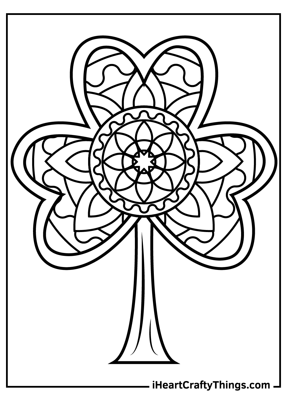 15 Shamrock Coloring Pages 100 Free To Download Printables