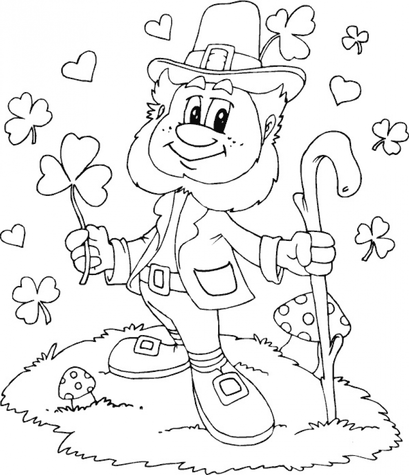20 Free Printable Leprechaun Coloring Pages EverFreeColoring 20 Free Printable Leprechaun Coloring Pages EverFreeColoring