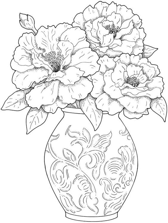 20 Moldes De Flores Para Imprimir Desenhos Ideias E Como Fazer