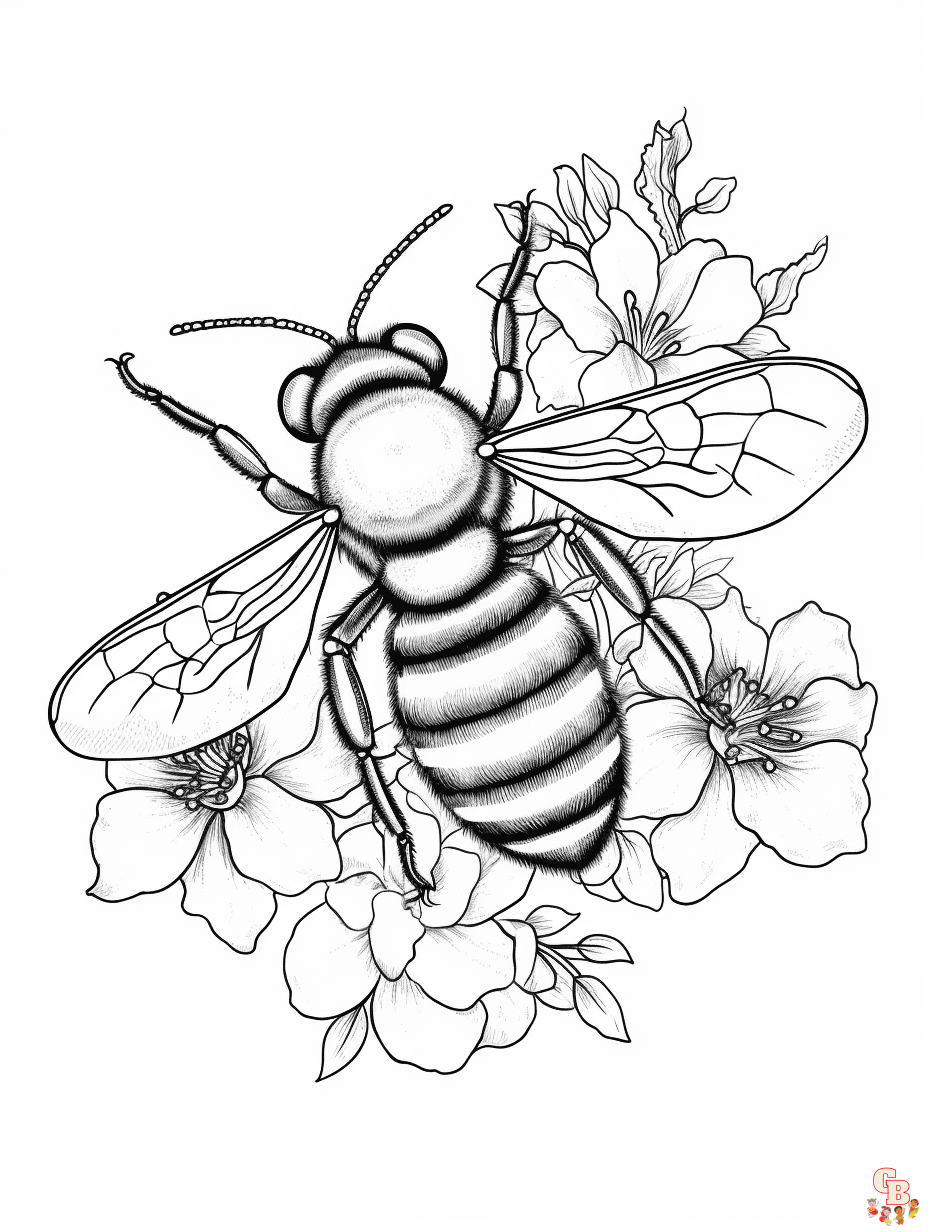 20 Printable Bee Coloring Pages IqraaChester