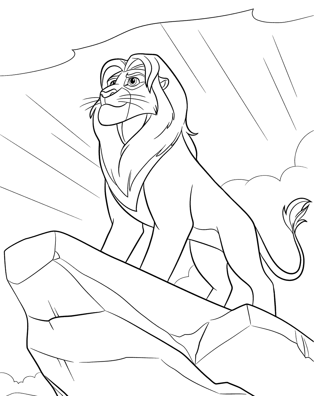 Lion Guard Coloring Pages Printable
