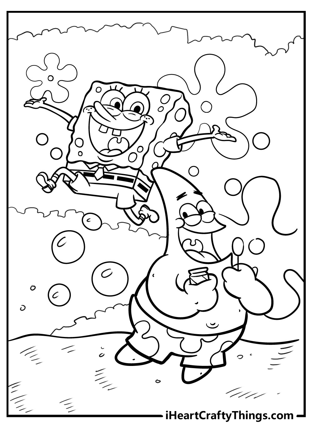 Spongebob Free Printable Coloring Pages