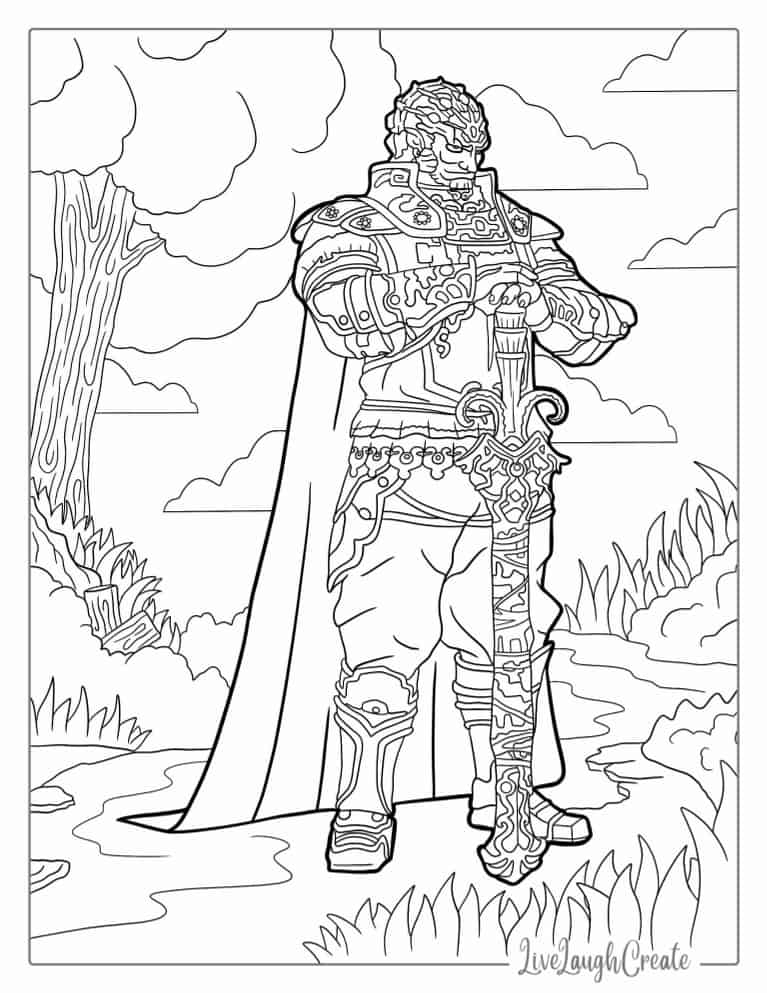 20 Zelda Coloring Pages Free PDF Printables 20 Zelda Coloring Pages Free PDF Printables