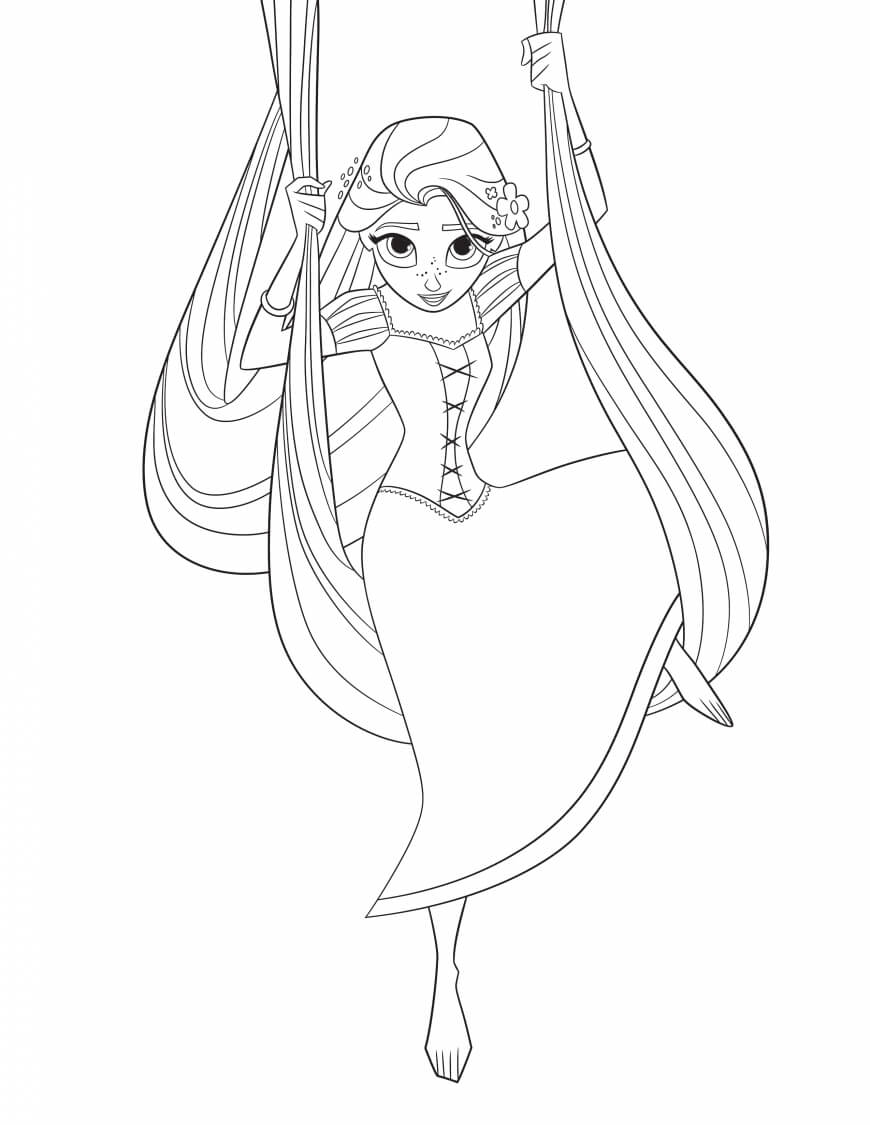 Tangled Coloring Pages Printable Tangled Coloring Pages Printable