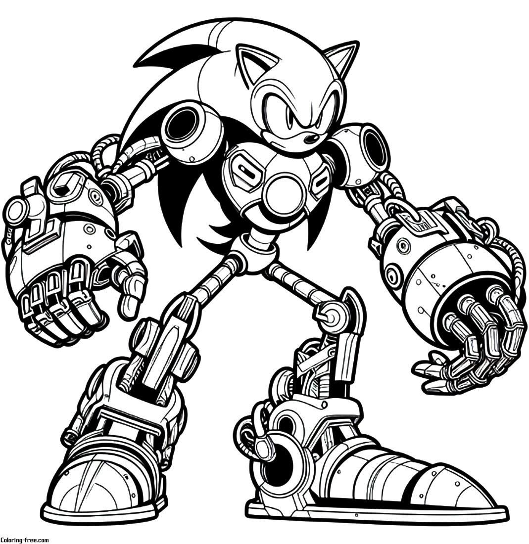 23 Sonic Coloring Pages 2024 Free Unique Printables Coloring Pages
