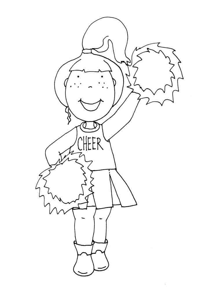 24 Cheerleader Coloring Pages YemsrachObada 24 Cheerleader Coloring Pages YemsrachObada