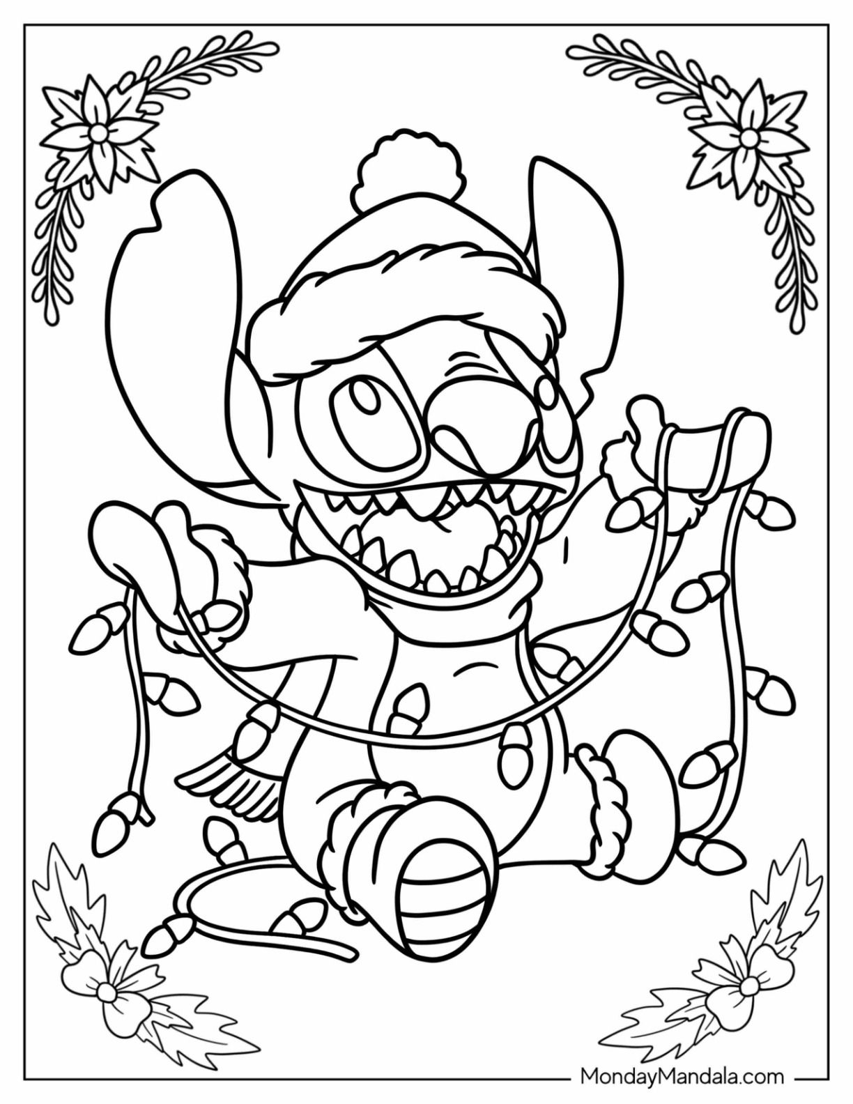 Printable Coloring Pages Disney Christmas Printable Coloring Pages Disney Christmas
