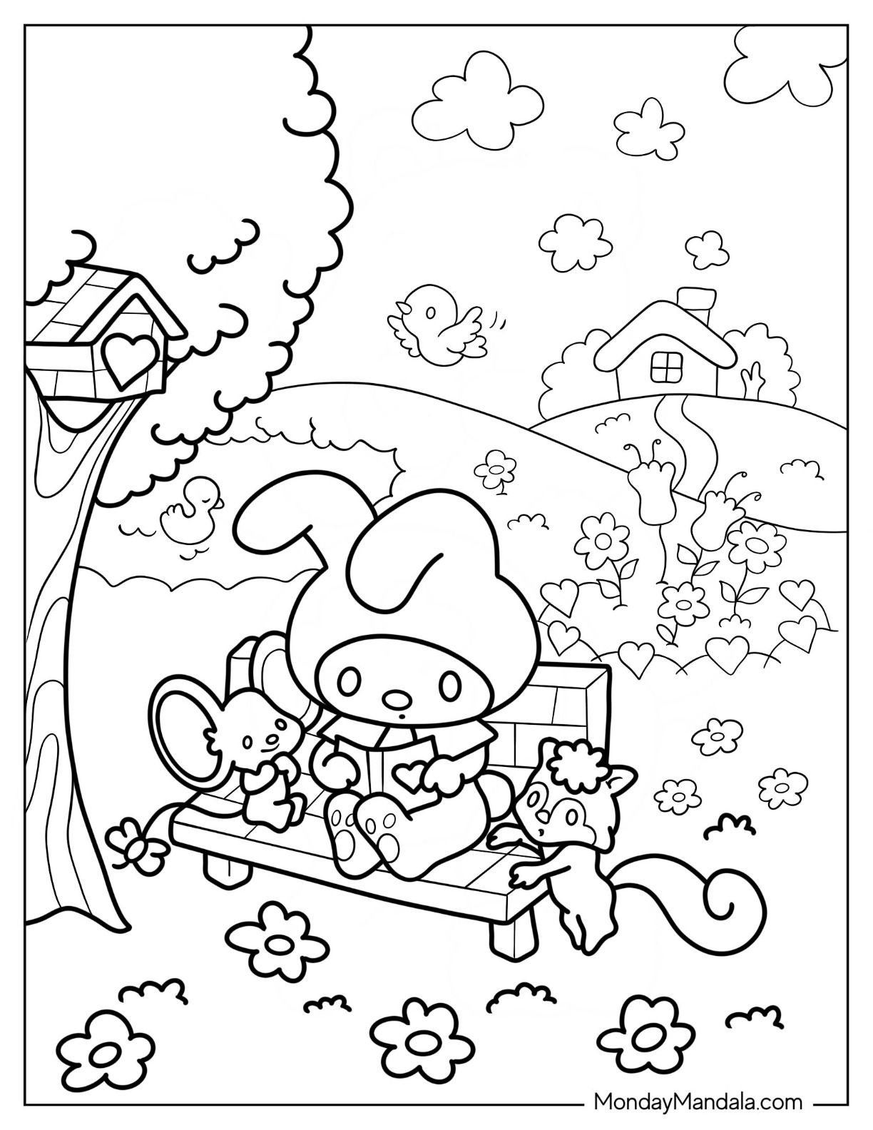 24 My Melody Coloring Pages Free Pdf Printables Artofit 24 My Melody Coloring Pages Free Pdf Printables Artofit