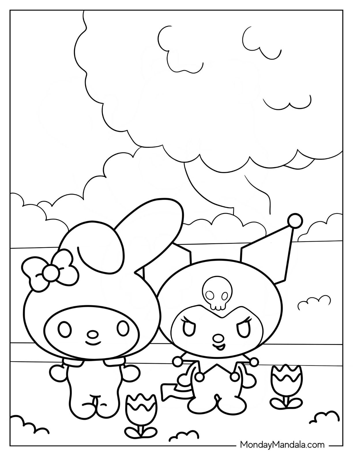 24 My Melody Coloring Pages Free PDF Printables Hello Kitty 24 My Melody Coloring Pages Free PDF Printables Hello Kitty
