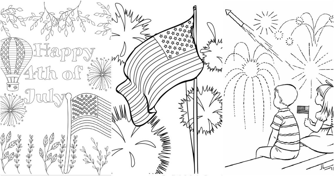 25 Free 4th Of July Coloring Pages For Kids And Adults