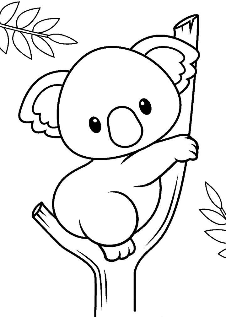 25 Free Koala Coloring Pages For Kids And Adults 25 Free Koala Coloring Pages For Kids And Adults