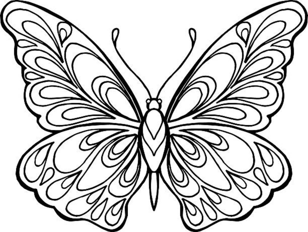 25 Free Printable Butterfly Coloring Pages Parade 25 Free Printable Butterfly Coloring Pages Parade