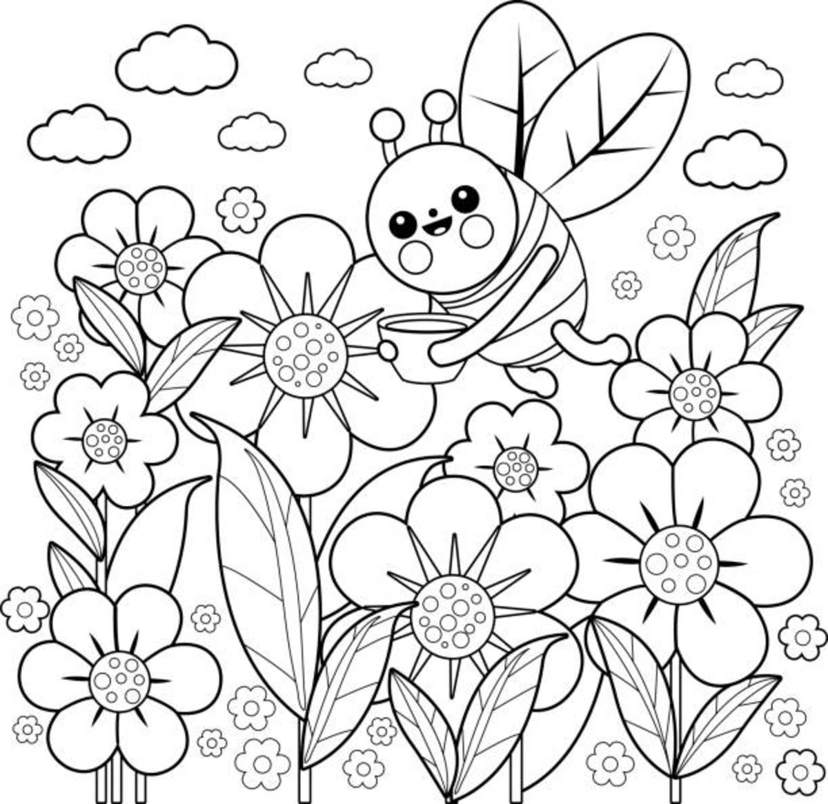 25 Free Printable Flower Coloring Pages Parade 25 Free Printable Flower Coloring Pages Parade