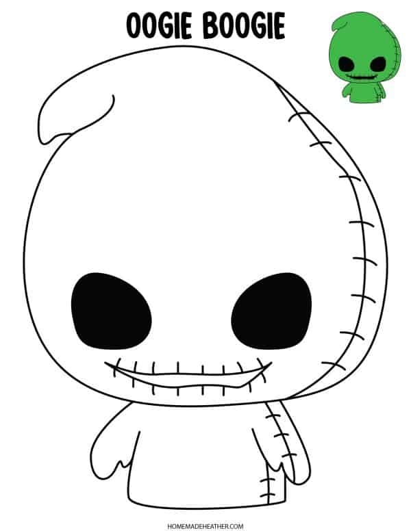25 Jack Skellington Color Page AndrwAmarrai
