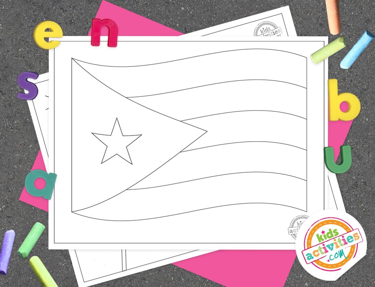Printable Puerto Rico Coloring Pages Printable Puerto Rico Coloring Pages
