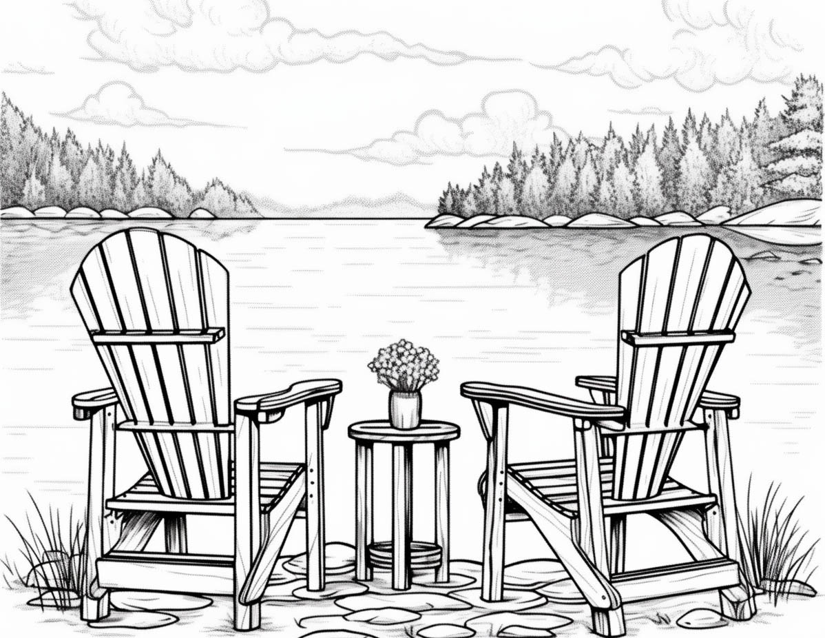 29 Scenic Landscape Coloring Pages Our Mindful Life Worksheets Library