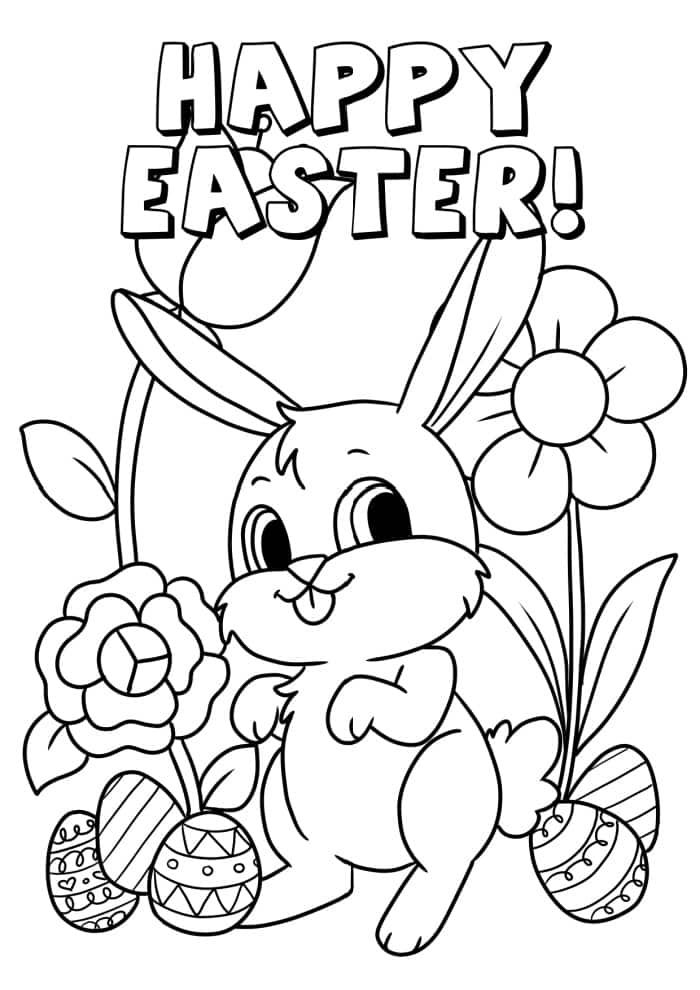 3 Free Printable Happy Easter Coloring Pages In 2025 Easter Coloring 3 Free Printable Happy Easter Coloring Pages In 2025 Easter Coloring