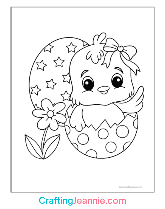 30 Easter Coloring Pages Free Printable