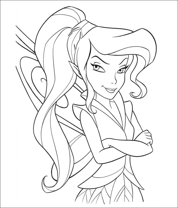 Printable Tinkerbell Coloring Pages Printable Tinkerbell Coloring Pages
