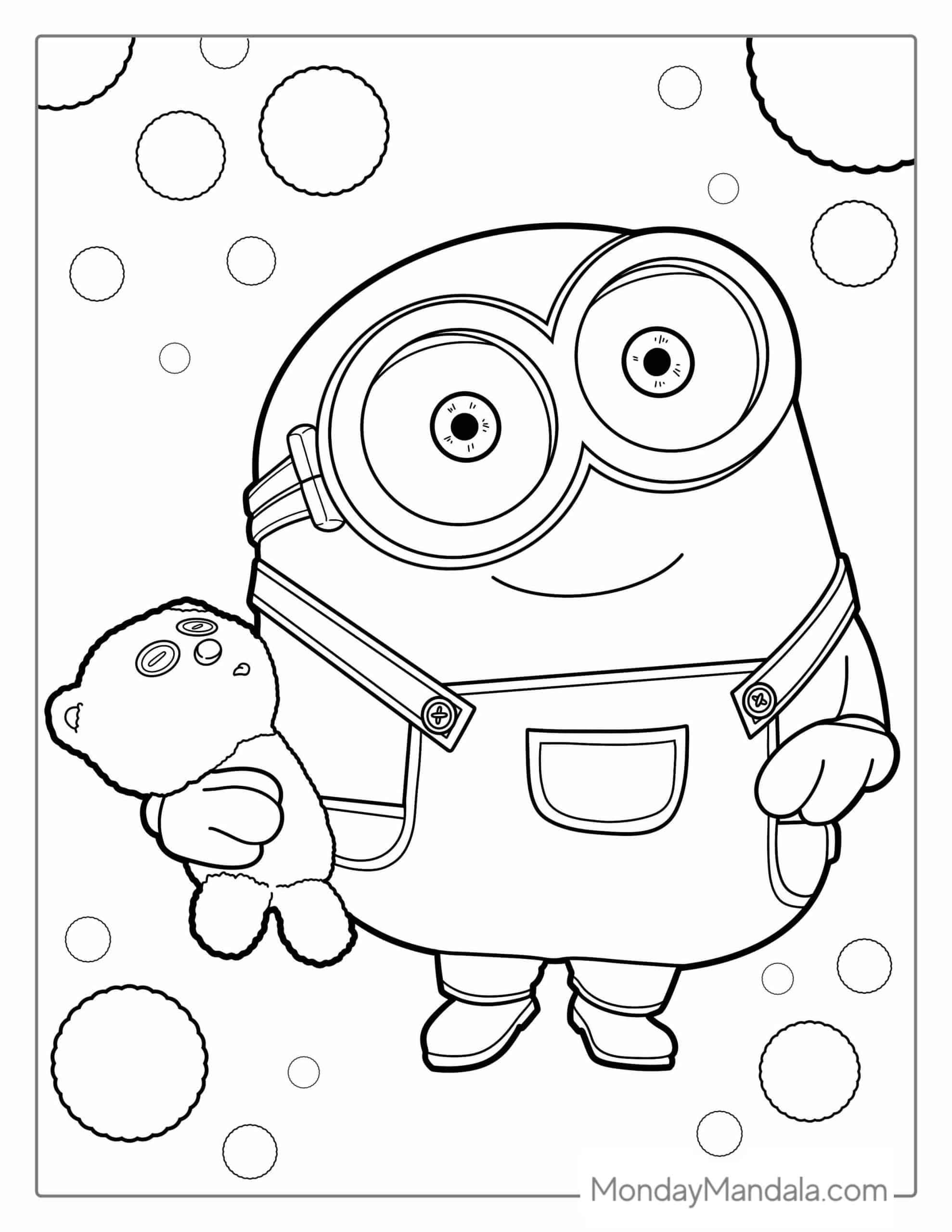 32 Minion Coloring Pages Free PDF Printables Minion Coloring Pages 32 Minion Coloring Pages Free PDF Printables Minion Coloring Pages