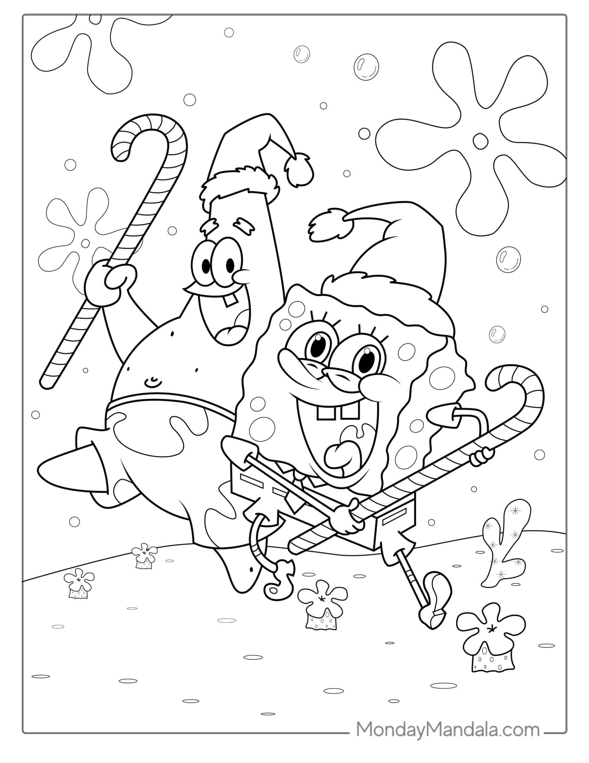 32 SpongeBob Coloring Pages Free PDF Printables Coloring Pages 32 SpongeBob Coloring Pages Free PDF Printables Coloring Pages