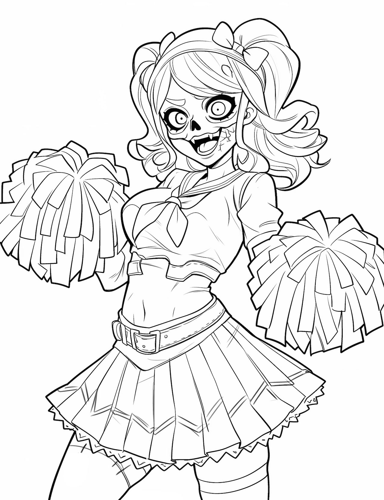 34 Fascinating Cheerleader Coloring Pages Free Printables Our 34 Fascinating Cheerleader Coloring Pages Free Printables Our