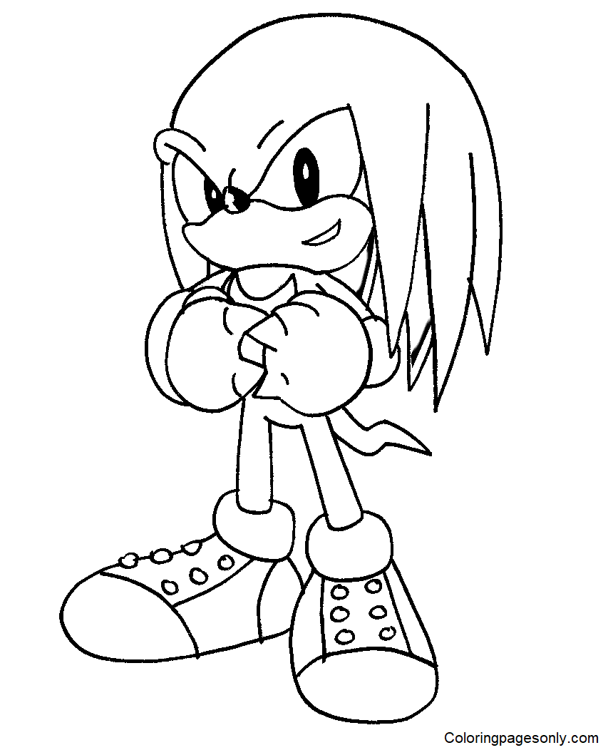 34 Knuckles Printable Coloring Pages KellyannOcean 34 Knuckles Printable Coloring Pages KellyannOcean