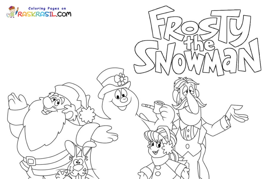 39 Easy Frosty The Snowman Coloring Pages AshleaLarissa