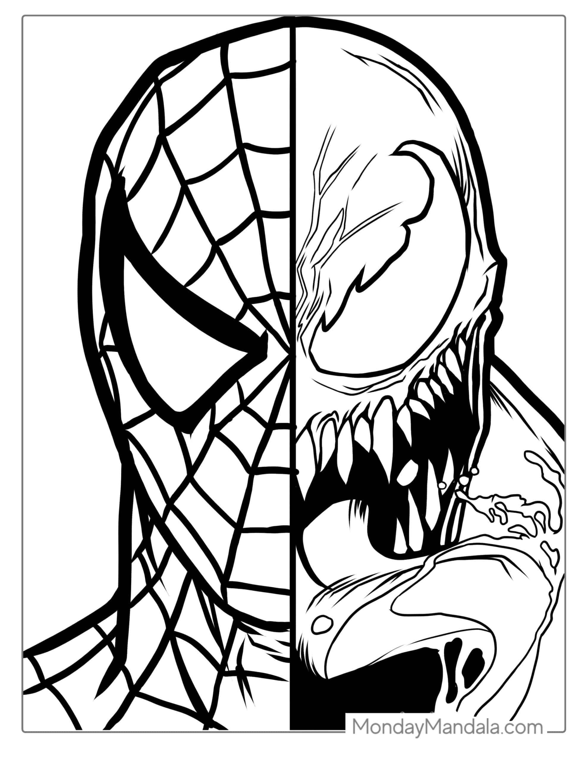 40 Spider Man Coloring Pages Free PDF Printables Spiderman Coloring 40 Spider Man Coloring Pages Free PDF Printables Spiderman Coloring