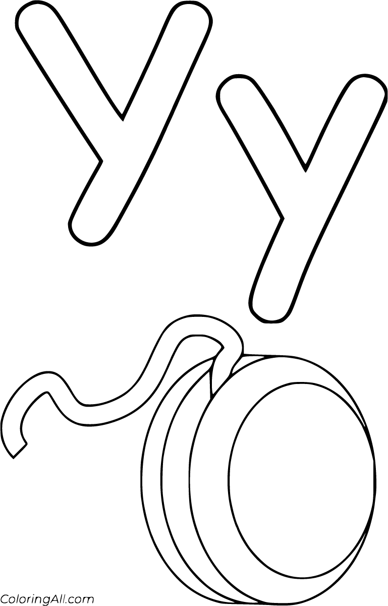 43 Free Printable Letter Y Coloring Pages Vector Format 43 Free Printable Letter Y Coloring Pages Vector Format