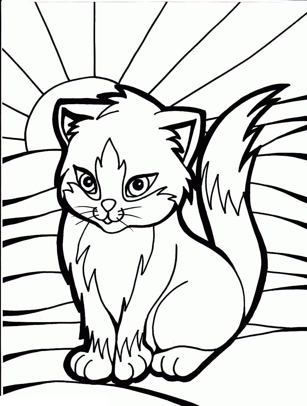 Cat Free Printable Coloring Pages Cat Free Printable Coloring Pages