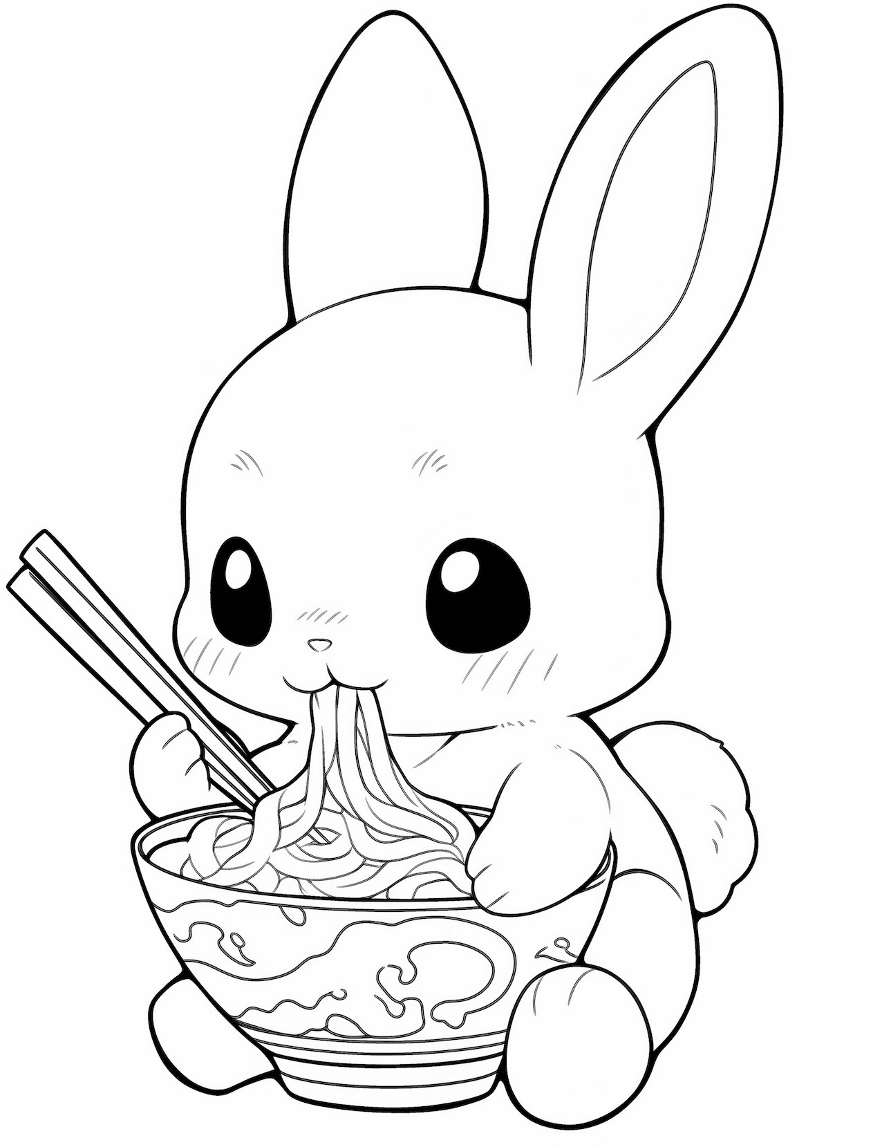 44 Cute Bunny Coloring Pages For Kids And Adults Our Mindful Life