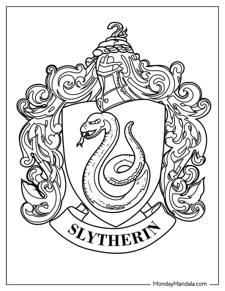 44 Harry Potter Coloring Pages Free PDF Printables Harry Potter