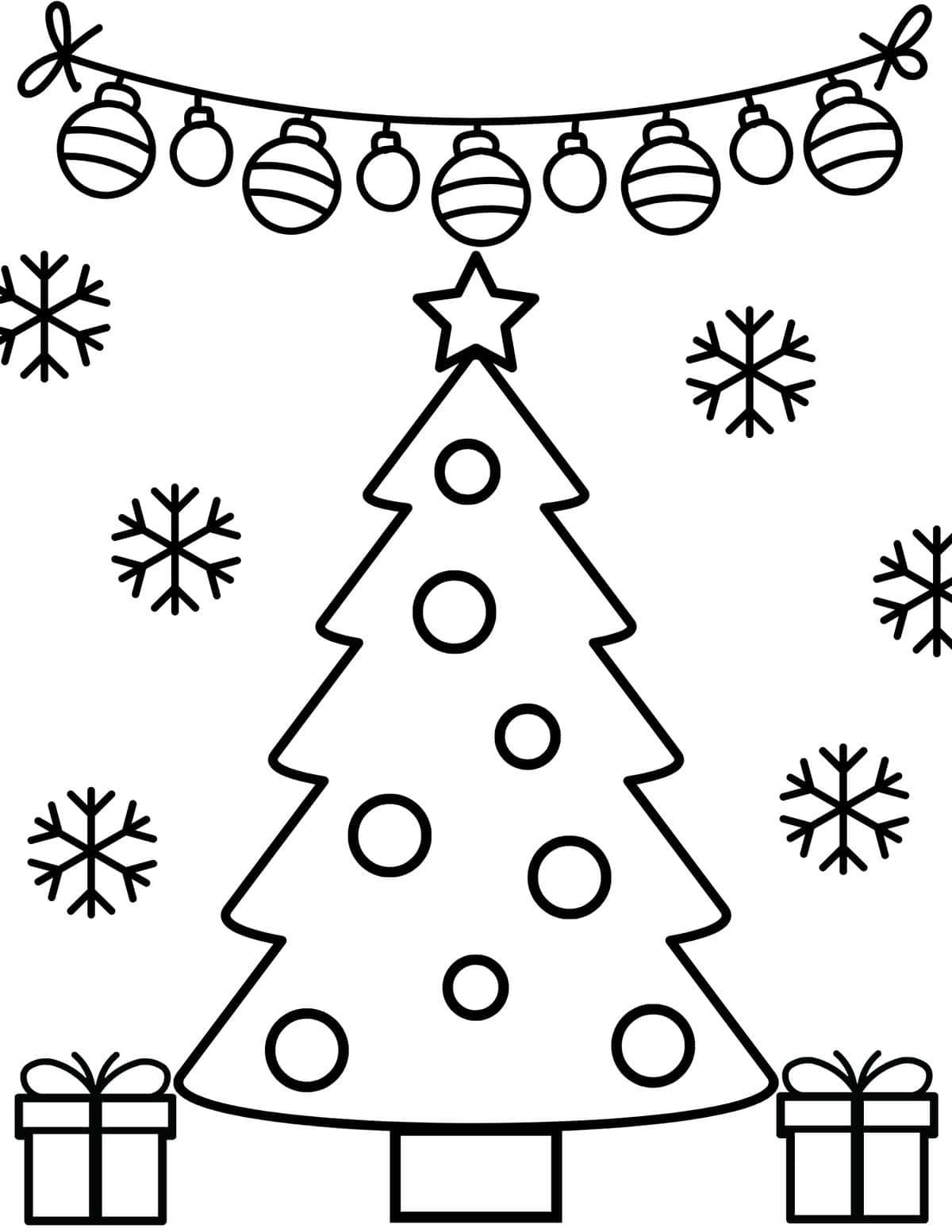 45 Free Printable Christmas Tree Coloring Pages Free Christmas 45 Free Printable Christmas Tree Coloring Pages Free Christmas