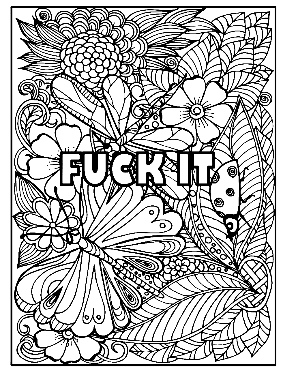 45 New Images Of Swear Word Coloring Pages Printable Vrogue Co