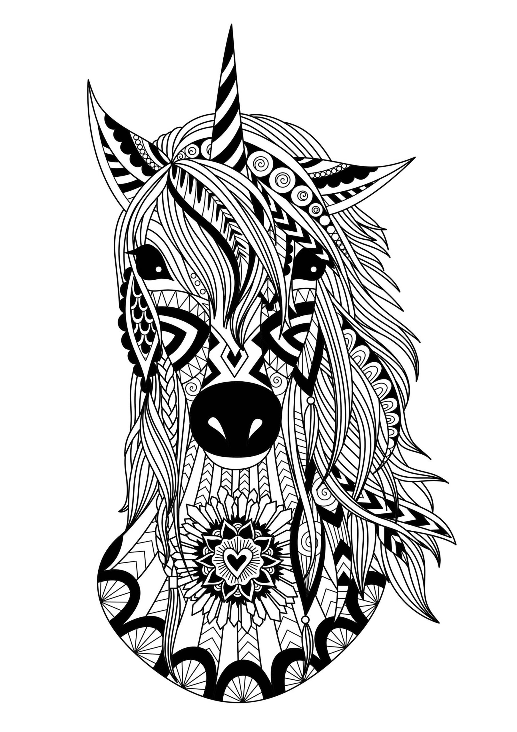 46 Unicorn Head Coloring Pages Just Kids 46 Unicorn Head Coloring Pages Just Kids