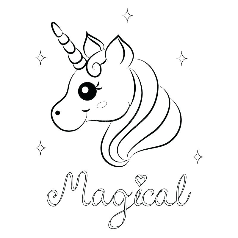 Unicorn Printable Coloring Pages